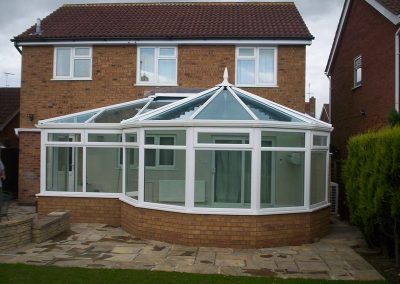 P SHAPED CONSERVATORY 5